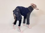 画像4: ネップ入りウールセーターのオールインワン (4)