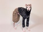 画像4: ノルディック柄セーターのオールインワン (4)