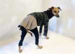 画像1: ノルディック柄セーターのオールインワン (1)